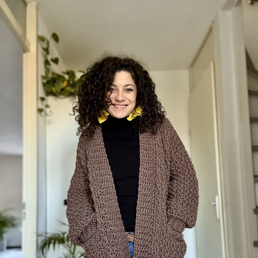 Crochet Your Own Cozy Cardigan - Dare To Be Cozy Cardigan