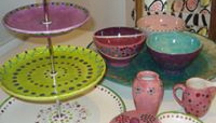 kreativ cafe momentmal tassen kannen und teller