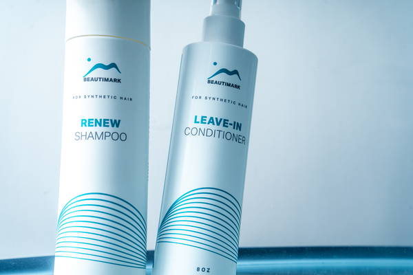 Beautimark Renew Shampoo and Leave-In Conditioner. 