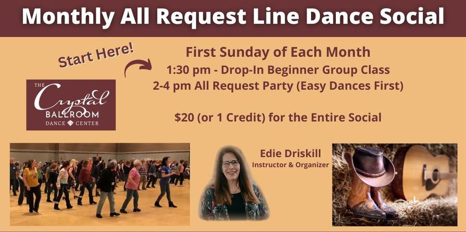 May Monthly All Request Line Dance Social promotional image