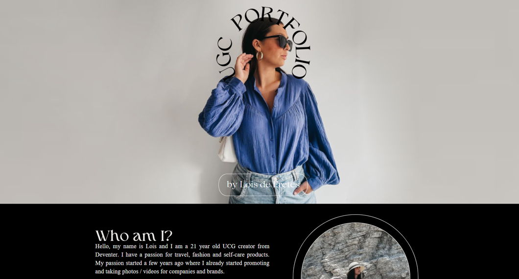 Canva Website Examples