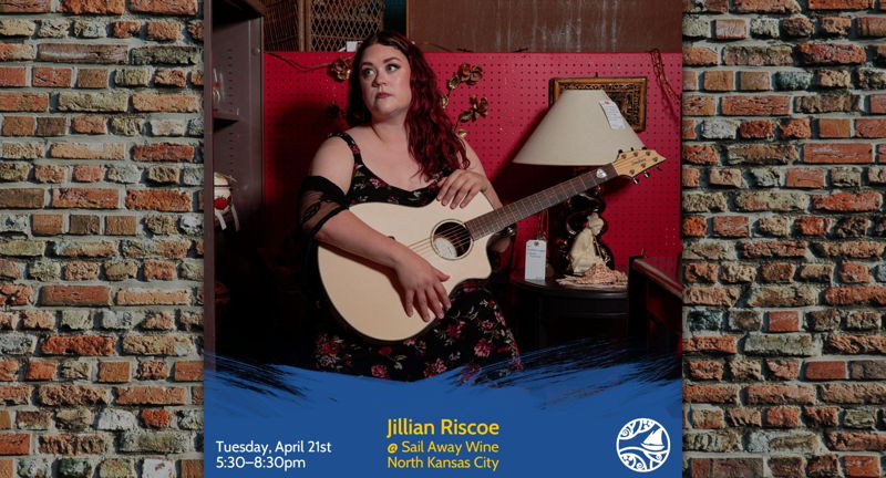 Jillian Riscoe: Live Music Tuesdays at Sail Away Wine