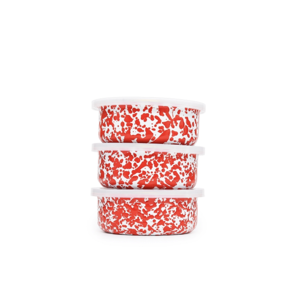 Splatter 3 Piece Storage Bowl Set