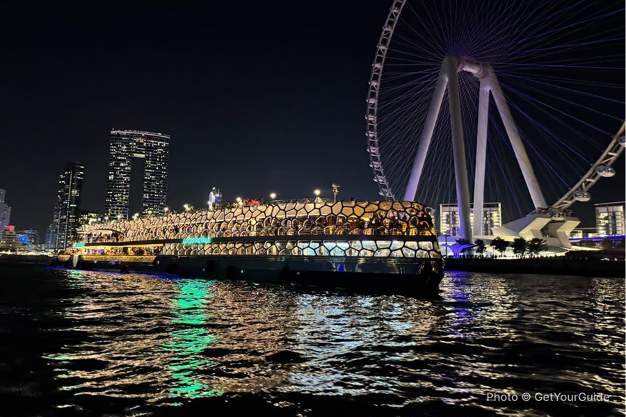 Dubai: Mega Yacht Cruise with Buffet Dinner - photo 1