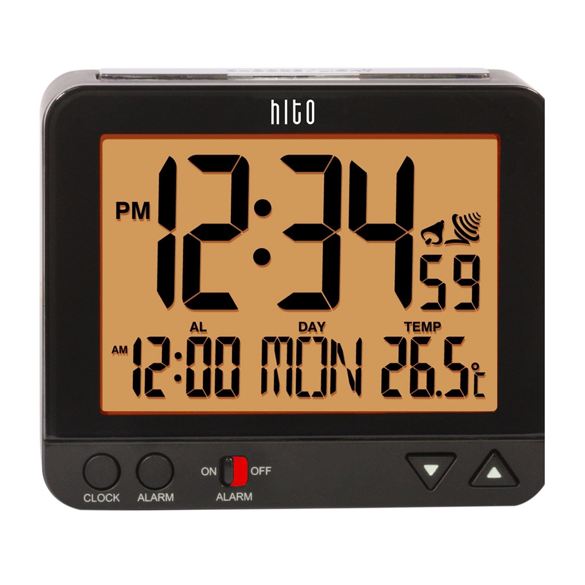 Sony ICFC1 (2014) vs HITO Atomic Radio Alarm Clock (2015) Slant