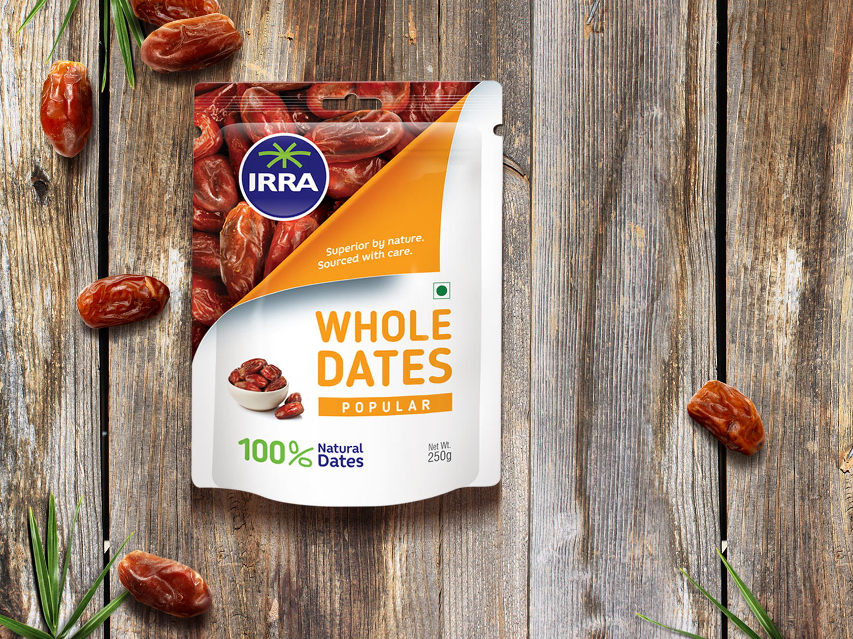 Ad date. Dates package. Irra whole Dates Royal. Creative ad for SOS.