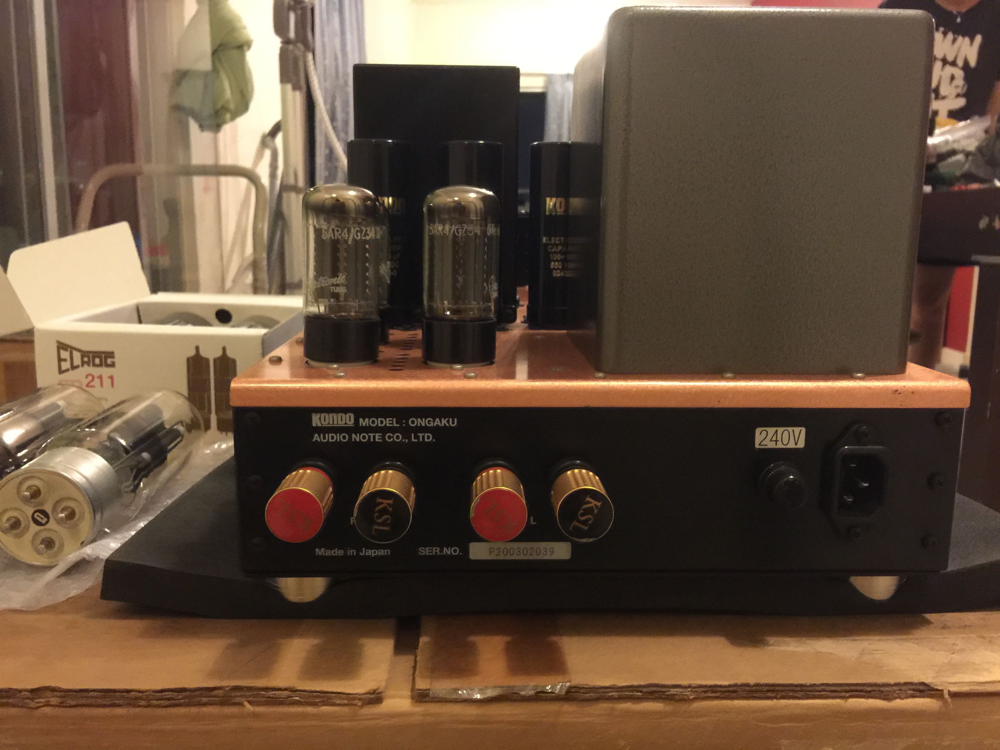 Kondo AudioNote Japan Ongaku 211 Stereo Amplifier  Upgr... 3