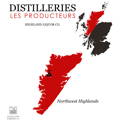 Carte localisation de la distillerie écossaise Highland Liquor Company