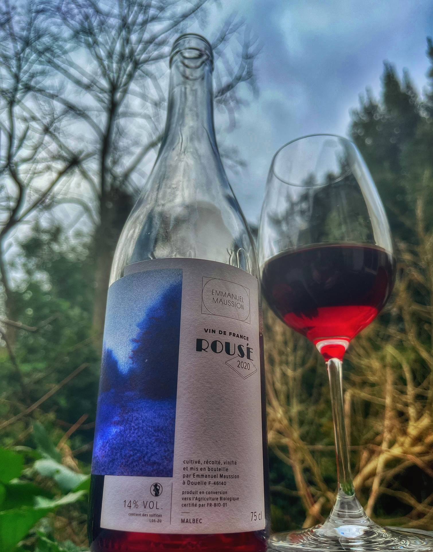 France, vin nature, rawwine, organic wine, vin bio, vin sans intrants, vin sans souffre, vin sans sulfites ajoutés, bistro brute, vin rouge, vin blanc, rouge, blanc, vin propre, vigneron, vigneron indépendant, domaine bio, biodynamie, vigneron nature, vin biodynamique, bistro brute, Quimper, Finistère , emmanuel maussion, domaine maussion, rousé, cahors, malbec, nouveau départ, polisson