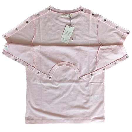 Calin'Kid - T-Shirt Enfant Rose Pâle - 10/12 Ans