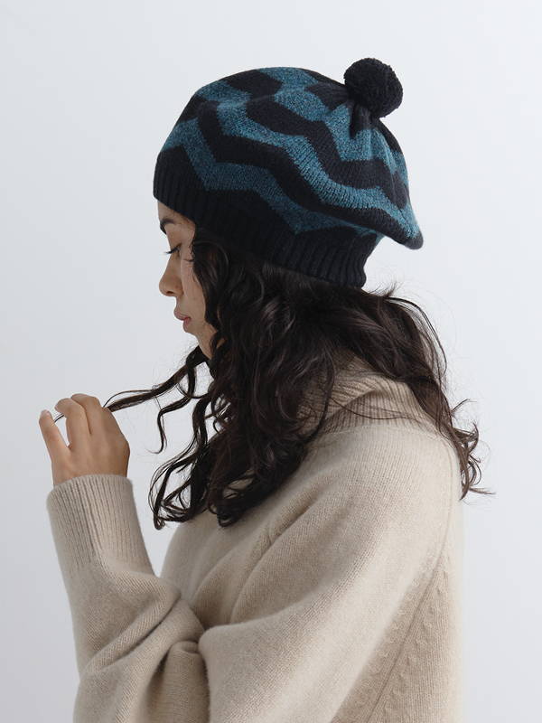 Model wears Zigzag Tammy