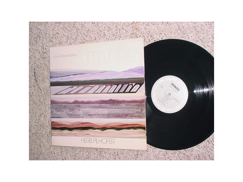 Herb Pilhofer lp record - Spaces sound 80/3m digital 1979 s80-DLR-103 SOUND 80
