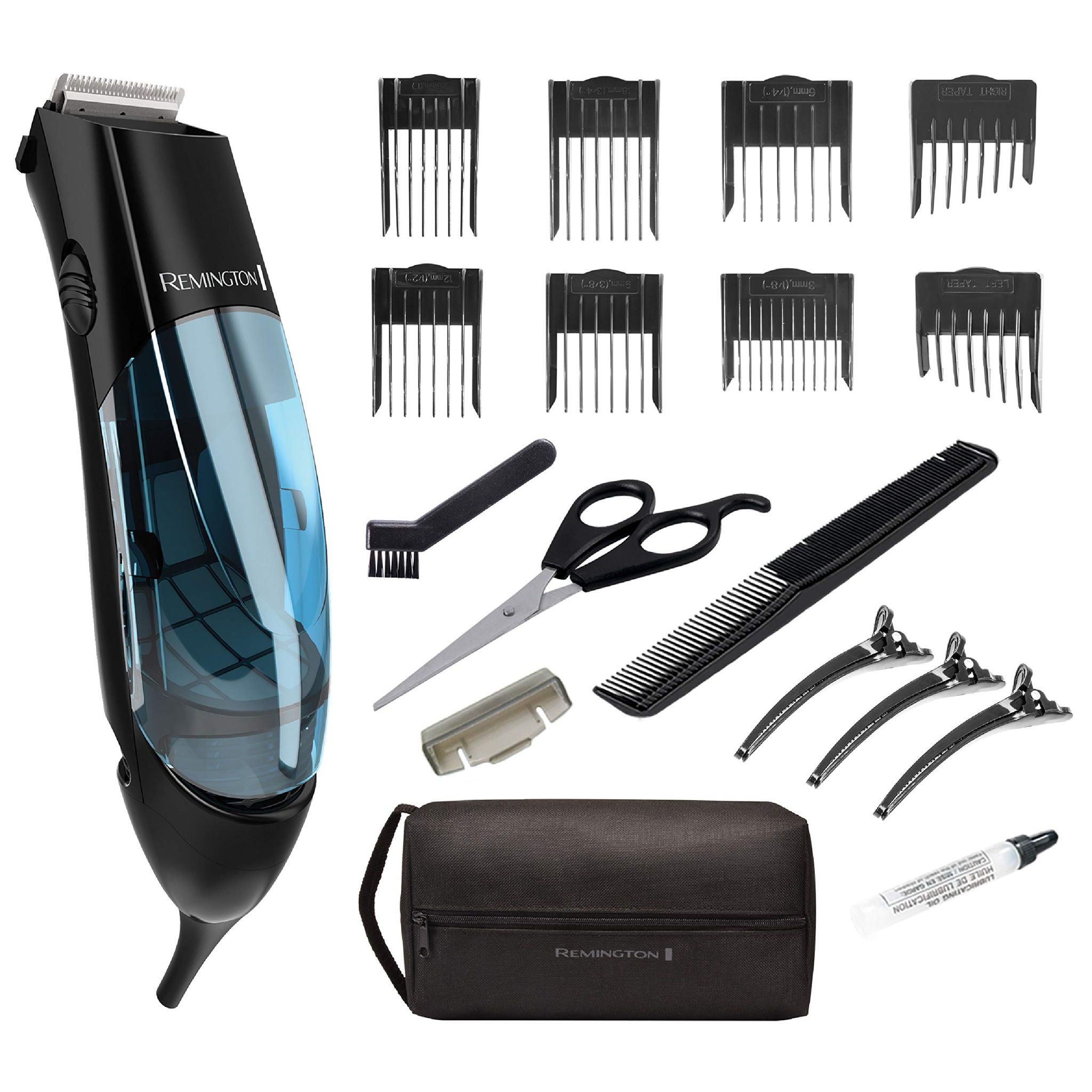 Remington Hkvac2000a Vacuum Haircut Kit Vs Wahl 09870 Lithium Ion Vacuum Trimmer Slant