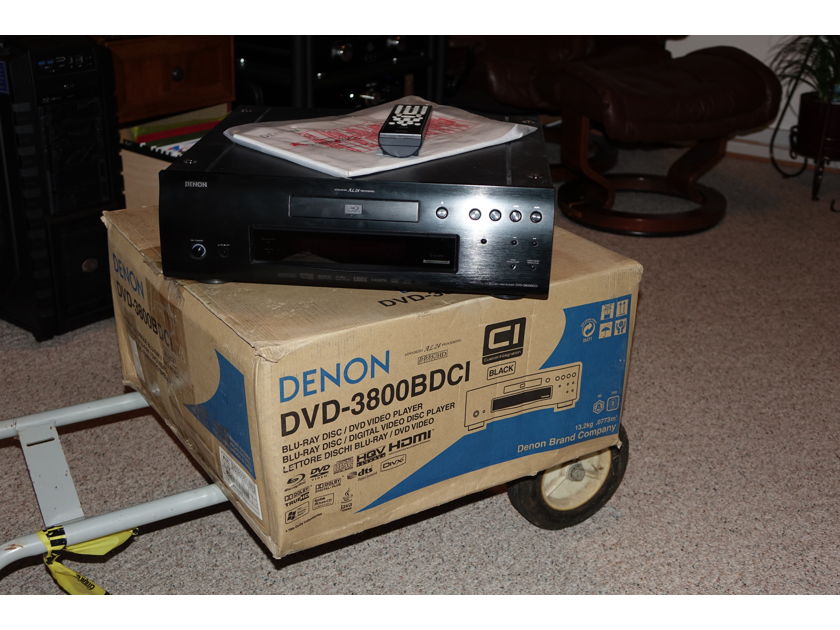 Denon DVD-3800bdci Blue ray player