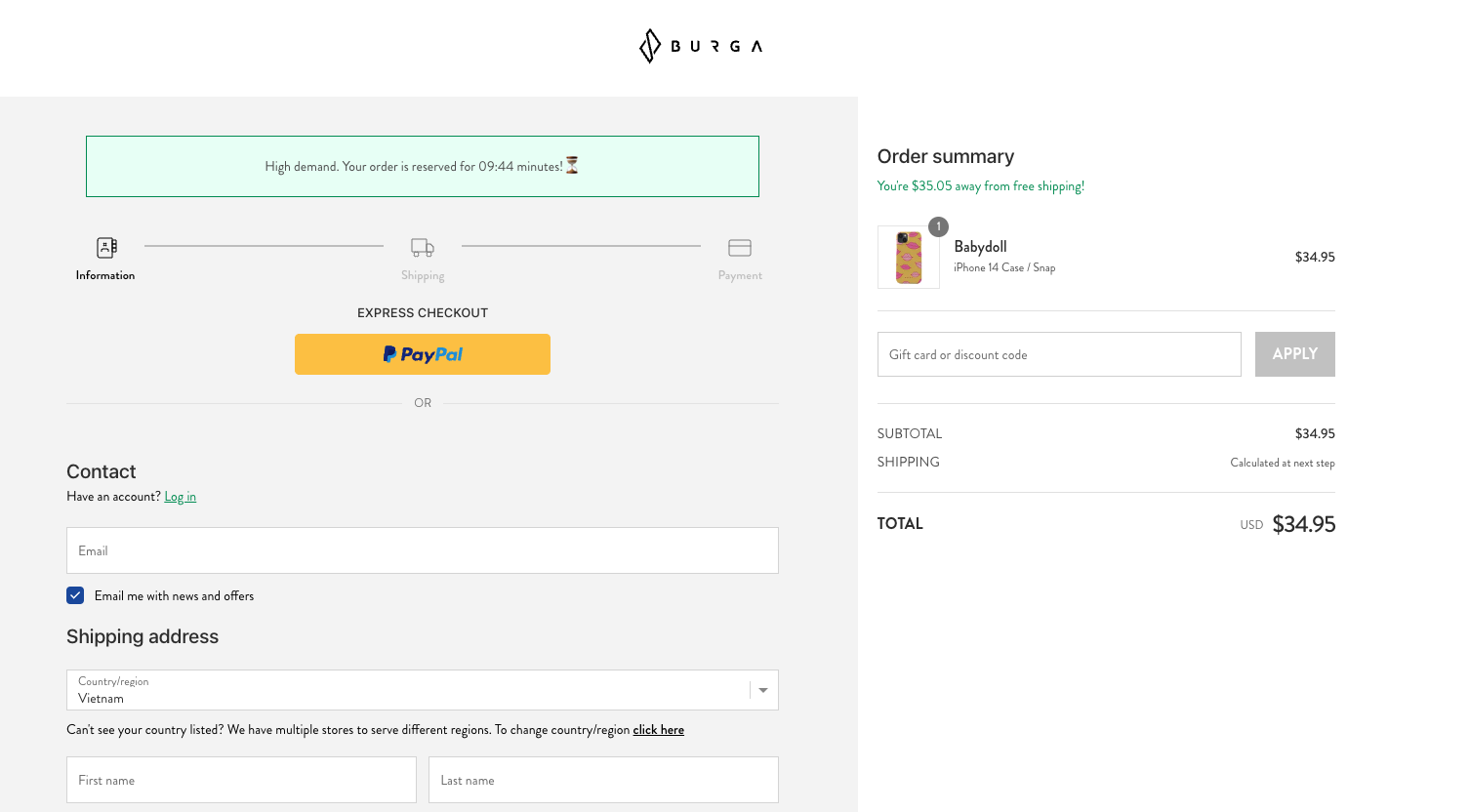 display payment icons at shopify checkout page