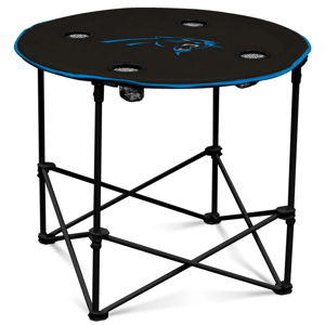 Carolina Panthers Black Round Table