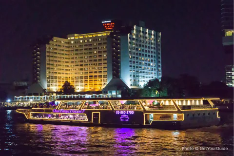Chao Phraya Princess Dinner Cruise Ticket (with Sunset option)