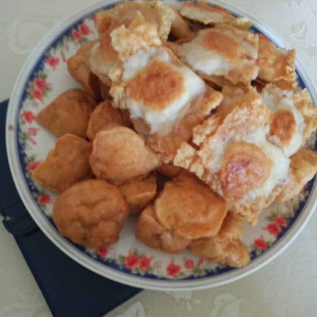 Stuffed tofu puff and bean curd skin with fish paste 😊👍🏻