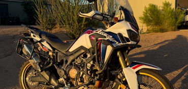 2017 HONDA AFRICA TWIN motorcycle for rent near Apache Junction, AZ