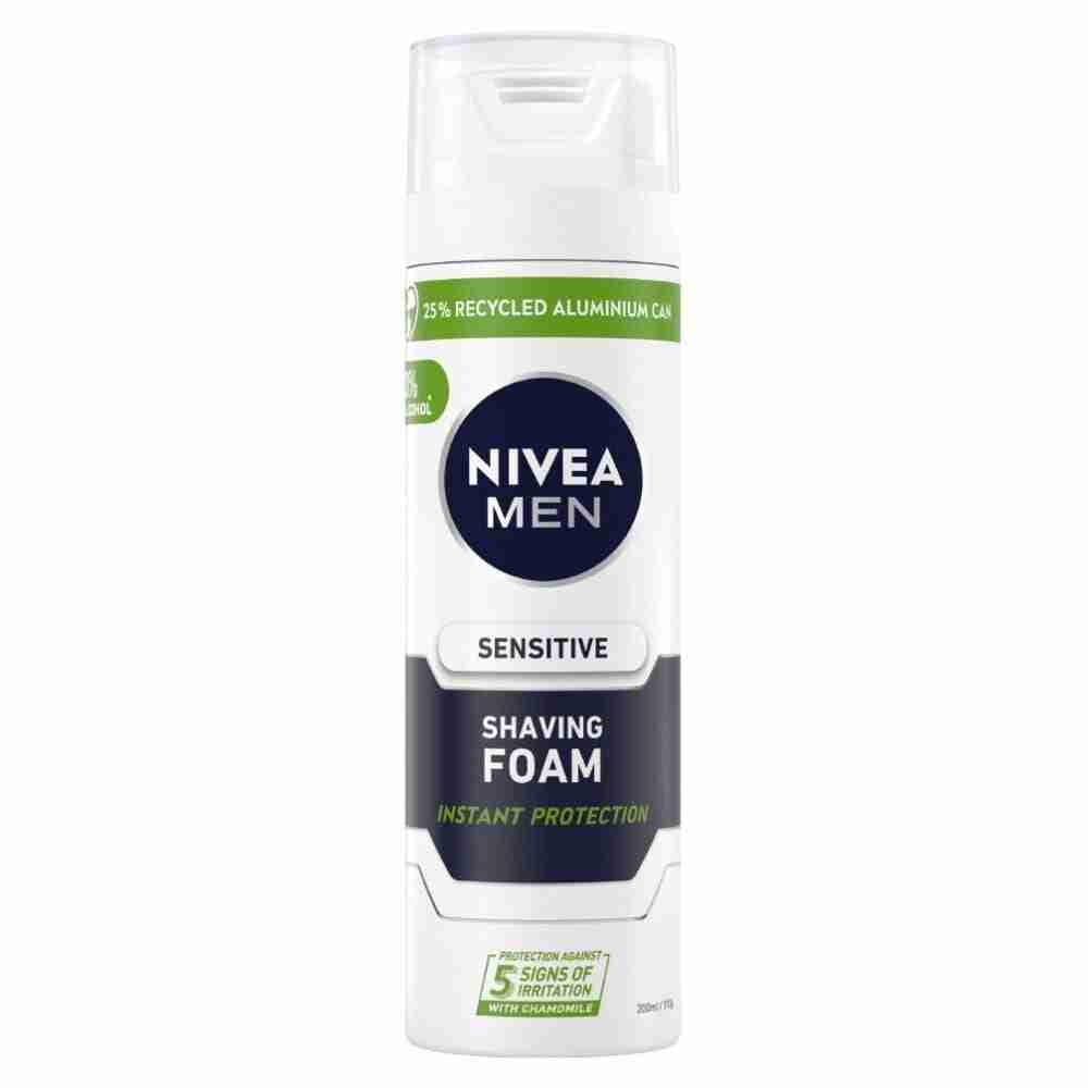 Nivea Men Sensitive Shaving Foam Instant Protection 200Ml