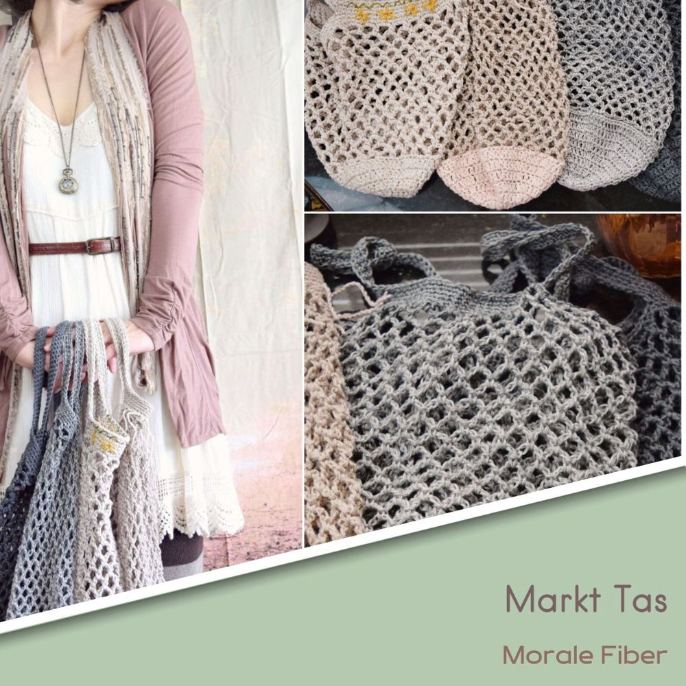 Market tas - Morale Fiber