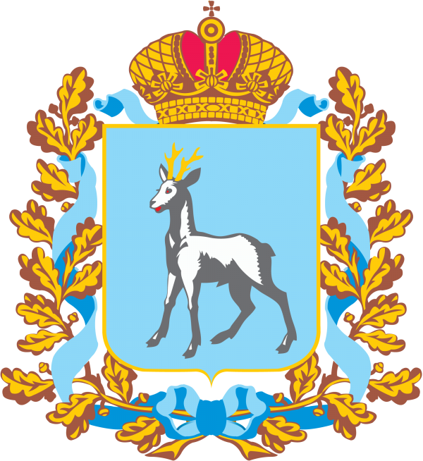 Векторный герб Самарской области