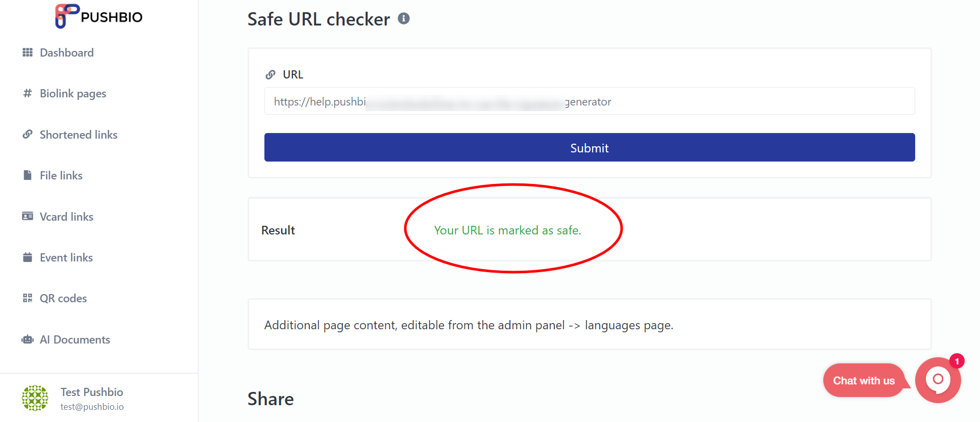 How To Use The URL Safe Checker How To Use The URL Safe Checker