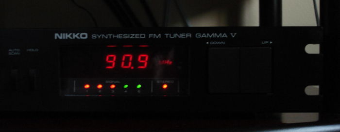 Nikko Gamma V FM tuner,  very clean, great reception, c...