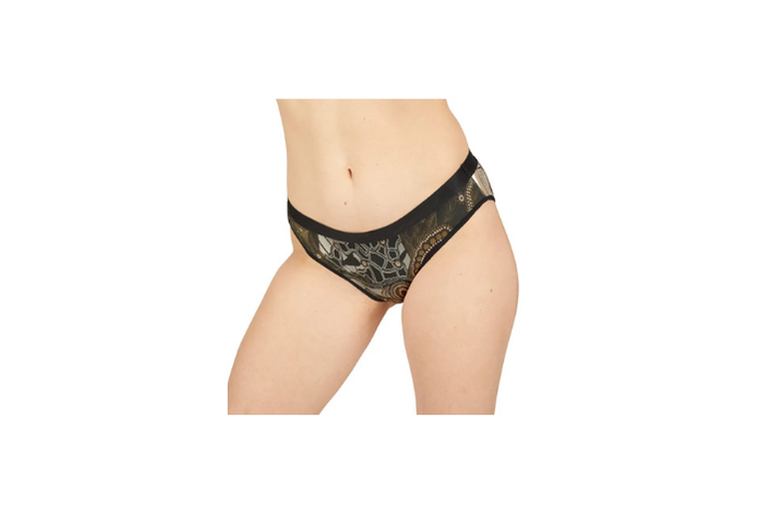 Bohemian Print Women's Briefs, Stylish Loungewear with comfort and colours with Art design - Image 3