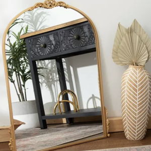 Bordeaux Arch Metal Wall Mirror | Hobby Lobby | 2080927-GOLD