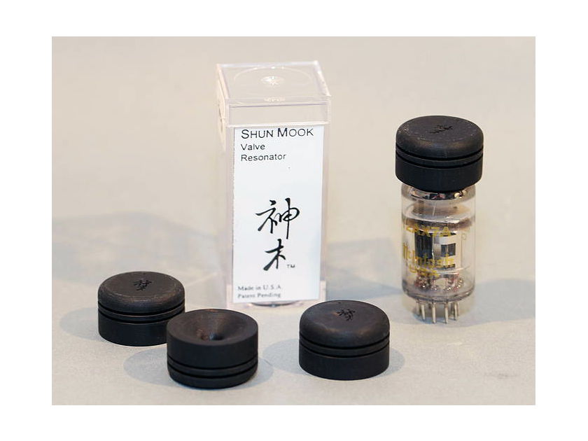 Shun Mook Audio Signal Tube Resonators set/4  -  enhance the performance of your tubes