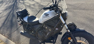 2021 HONDA REBEL 500 ABS motorcycle for rent near Bend, OR