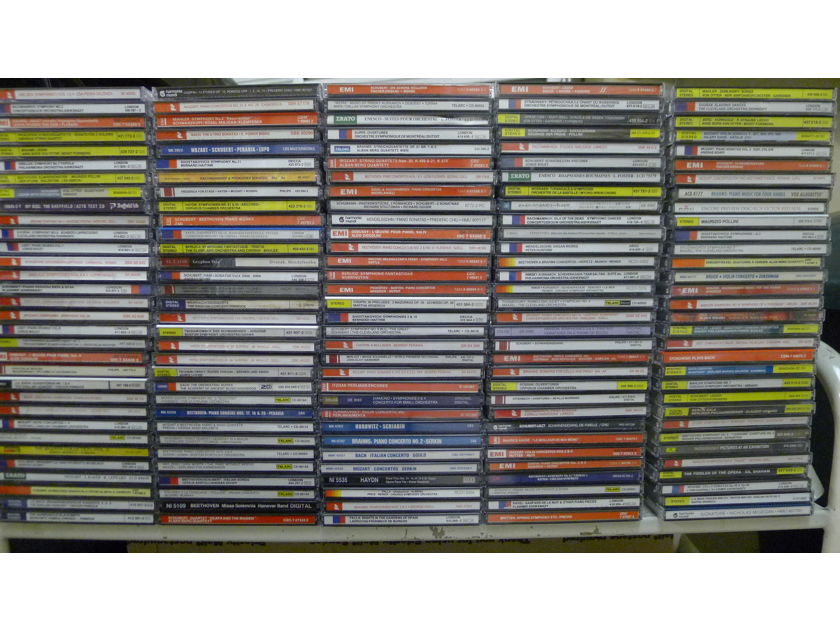 224 Classical CDs All CDs are *MINT* *Many Imports* All Pictured