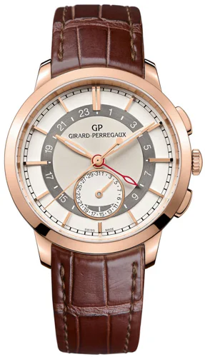 Girard Perregaux 1966 Dual Time Rose Gold