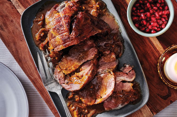 Agneau braisé aux épices douces