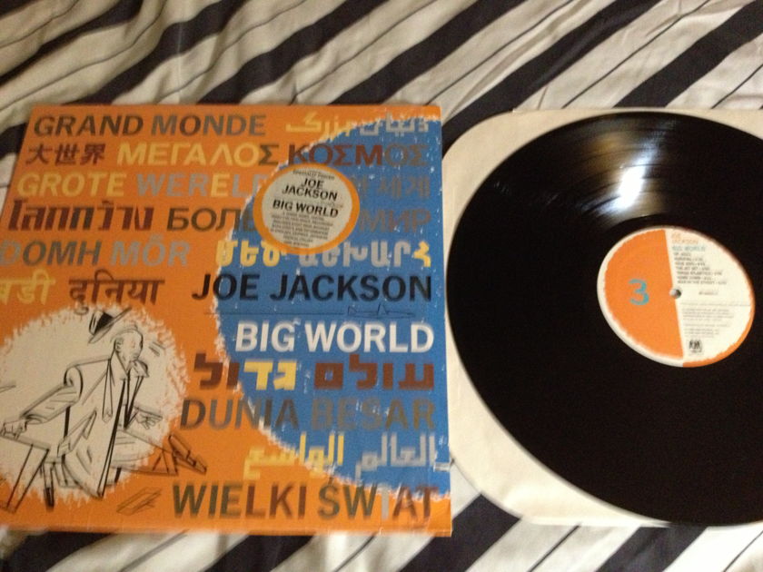 Joe Jackson - Big World 2 LP 3 Sided LP NM A & M Label