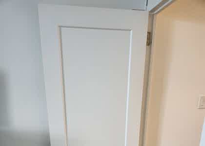 9 Floors Up in Grandview, Condo Stuns with Cape Cod Beveled Shaker Doors