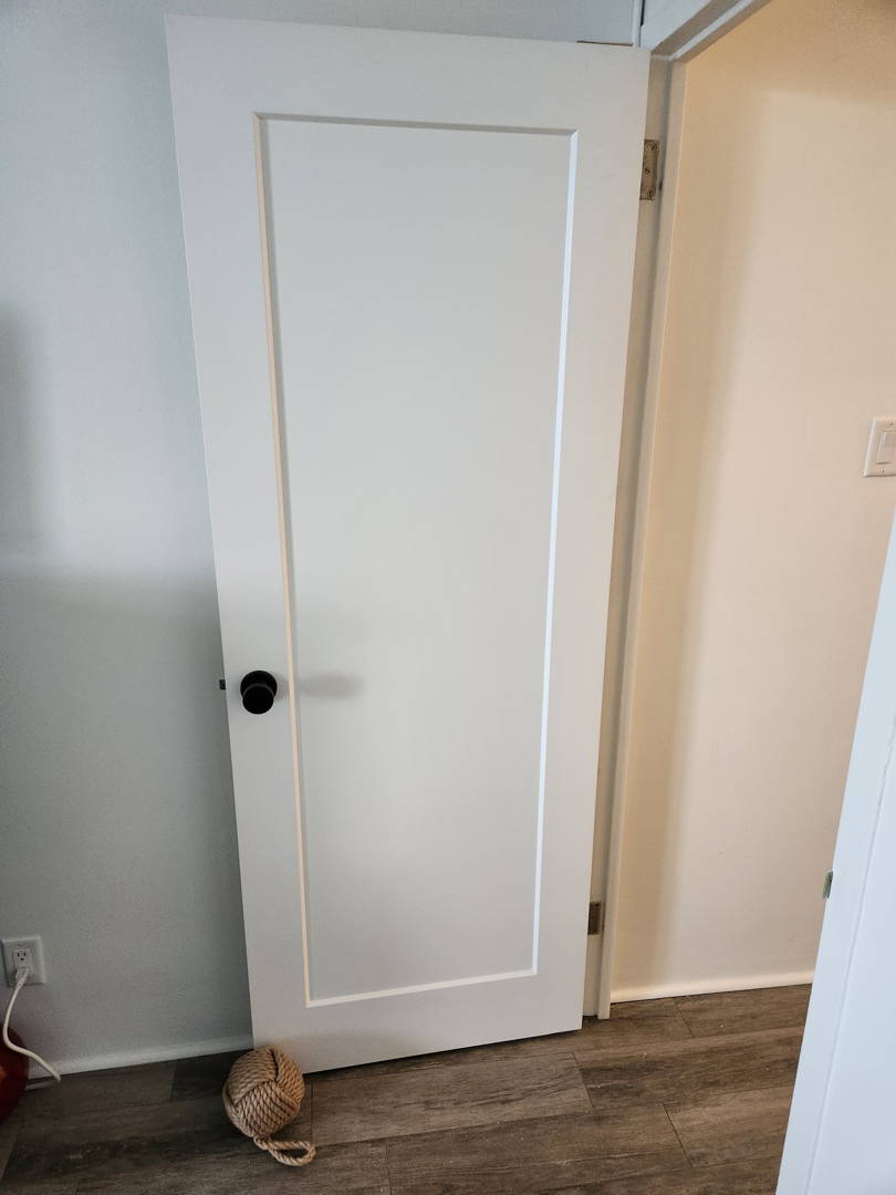Interior door detail