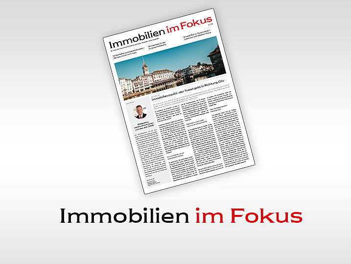  Zürich
- Titelblatt der nationalen Ausgabe der Engel & Völkers Zeitschrift Immobilien im Fokus 01/2020
