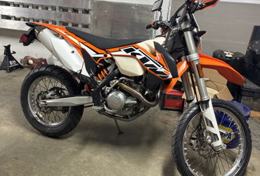 2014 KTM 500 EXC motorcycle for rent near Vass, NC