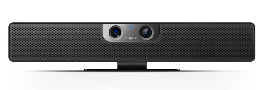 dual-cam USB video conferencing device