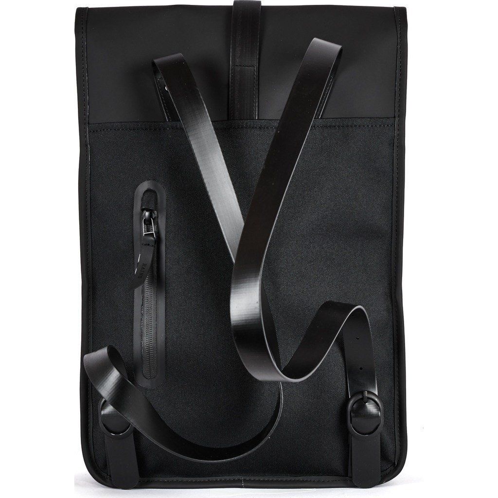 rains 12800 mini waterproof backpack in black