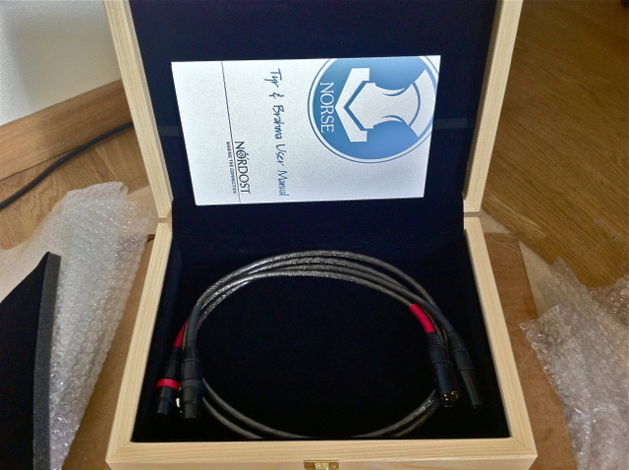 Nordost "Tyr" Reference Balanced interconnect with XLR ...