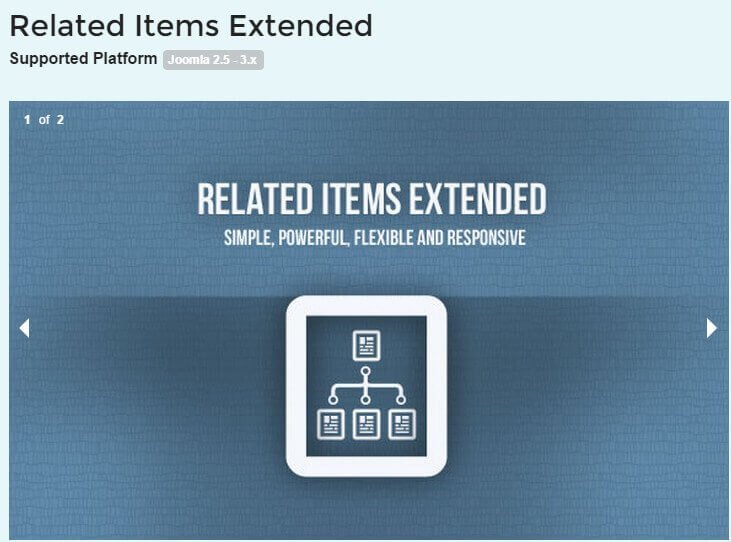Related Items Extended - похожие статьи в материалах Joomla