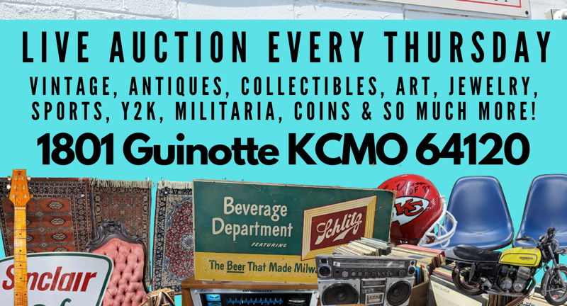 Weekly Thursday Night Kansas City Estate & Consignment Auction 