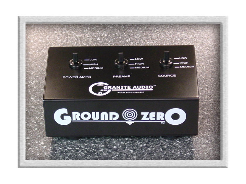 Granite Audio Ground Zero model 501 - brand new 10/10