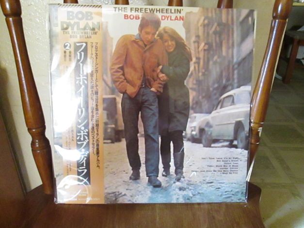 Bob Dylan - The Freewheelin  Japan+OBI CBS SONY 1979 SP...