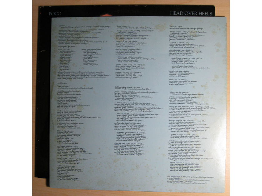 Poco - Head Over Heels - 1975 ABC Records ABCD-890