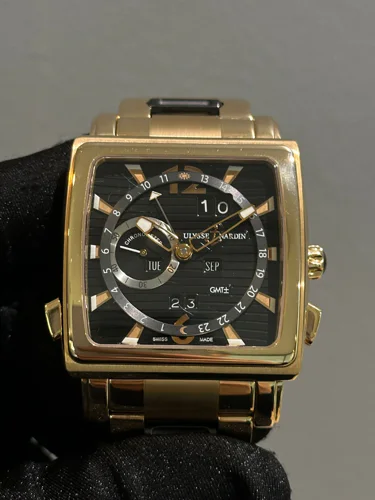 Ulysse Nardin Quadrato Dual Time Perpetual 326-90/69