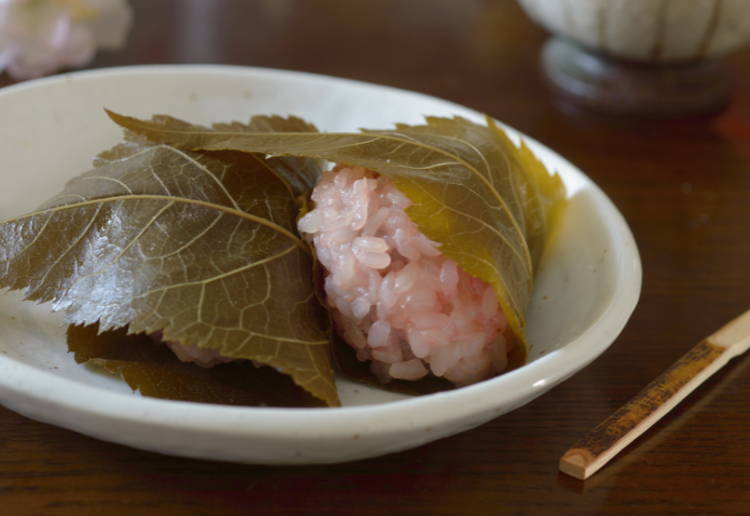 桜餅葉っぱ
